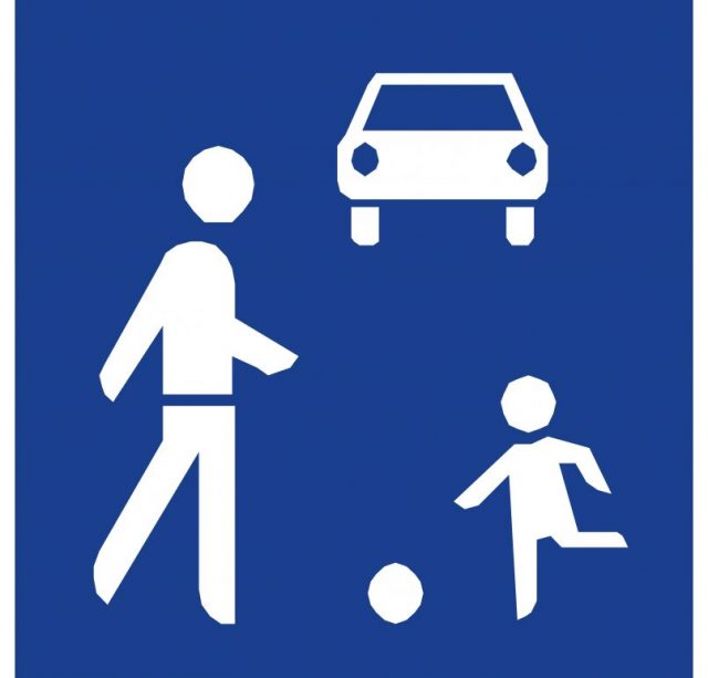 תמרור רחוב משולב 1