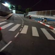 סימון כבישים וחניות בבתי זיקוק