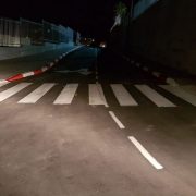 סימון כבישים וחניות בבתי זיקוק